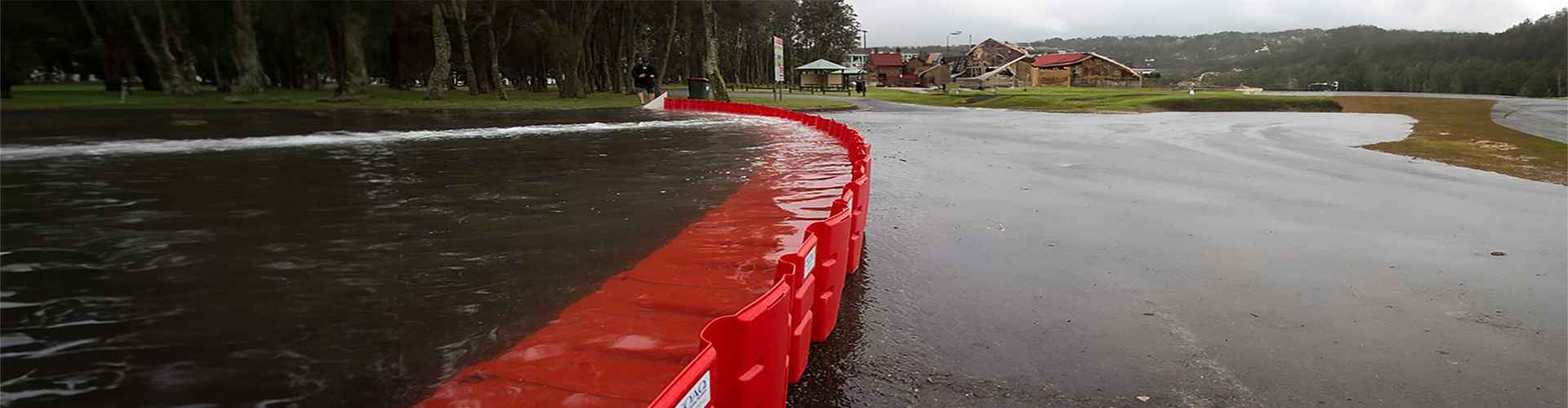 Warehouse loading bay flood protection planning