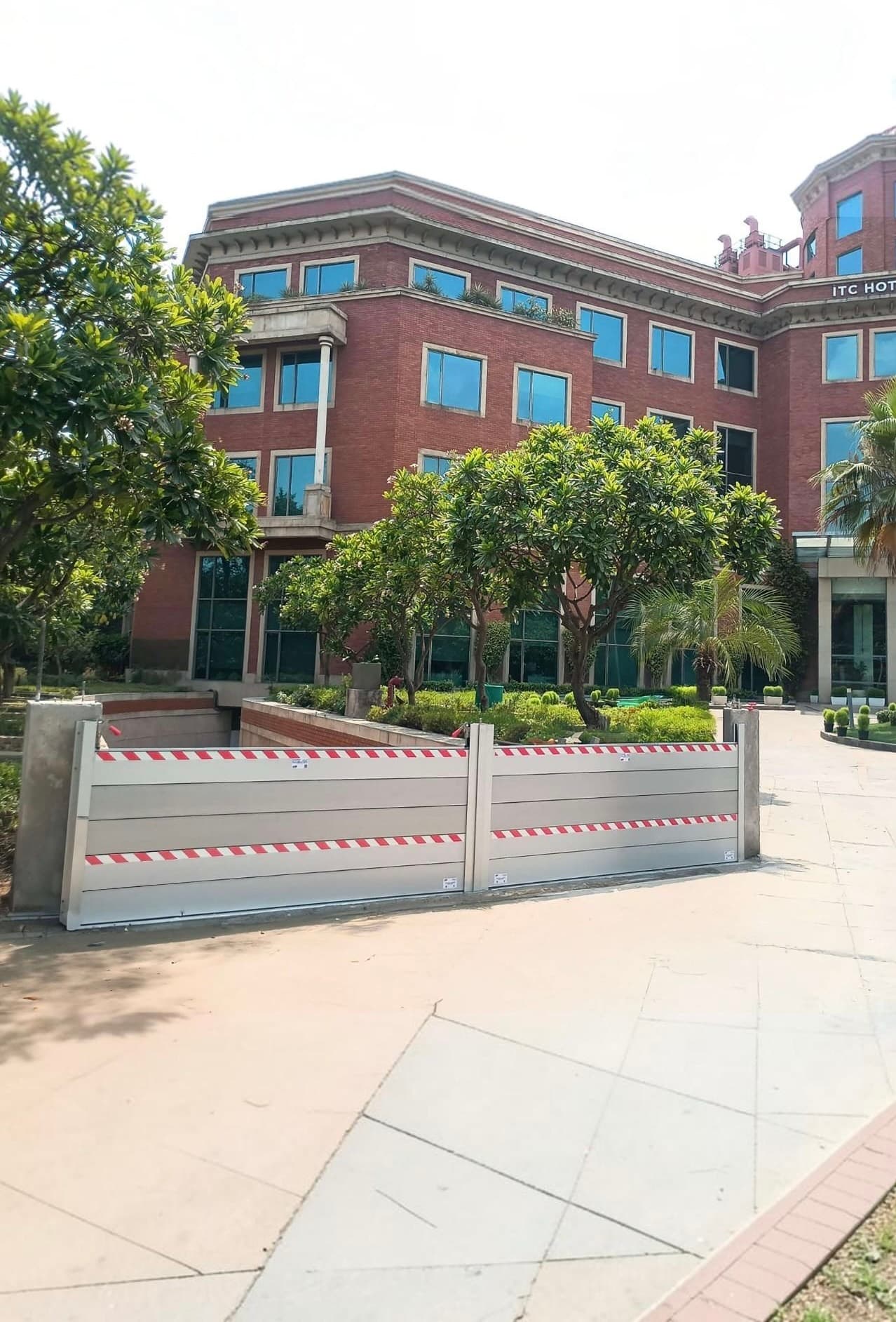 H-Frame flood protection for parking and basement access