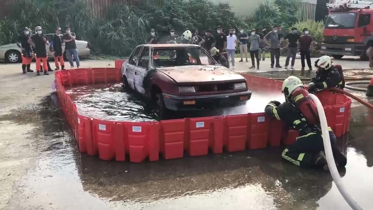 NOAQ Boxpool Live Burn Demonstration