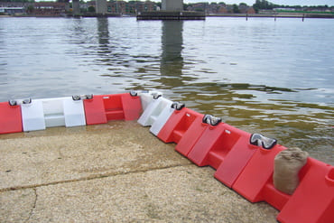 Flood Barriers  - Frontier flood barrier.