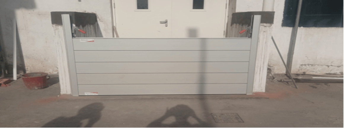 Flood Barriers  - Frontier flood barrier.