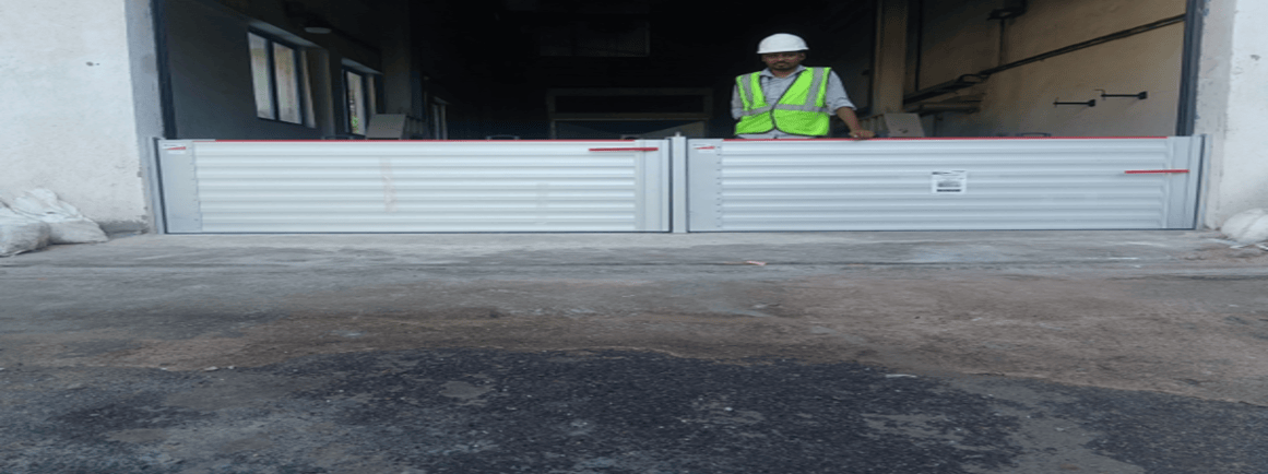 Flood Barriers  - Frontier flood barrier.